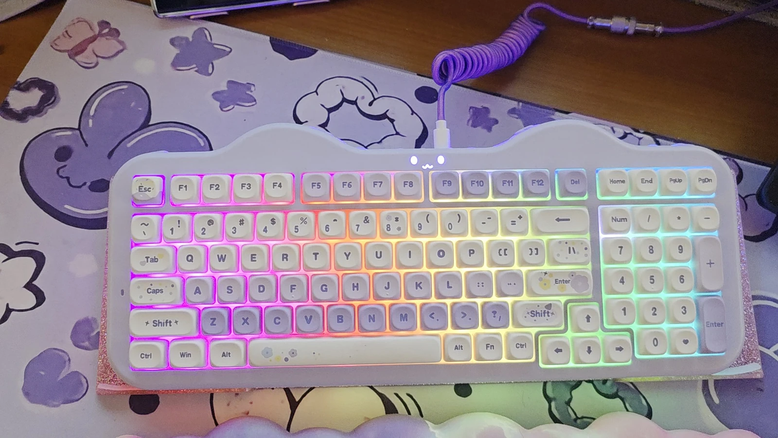 YUNZII C98 Meow Cake Wireless Mechanical Keyboard